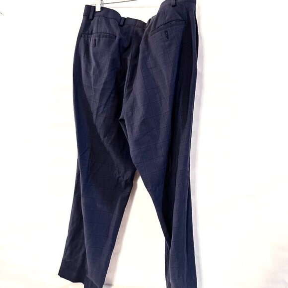 Ralph Lauren Blue  Size 36 Slacks Trousers Pants EUC Window Pane Plaid - Picture 3 of 8
